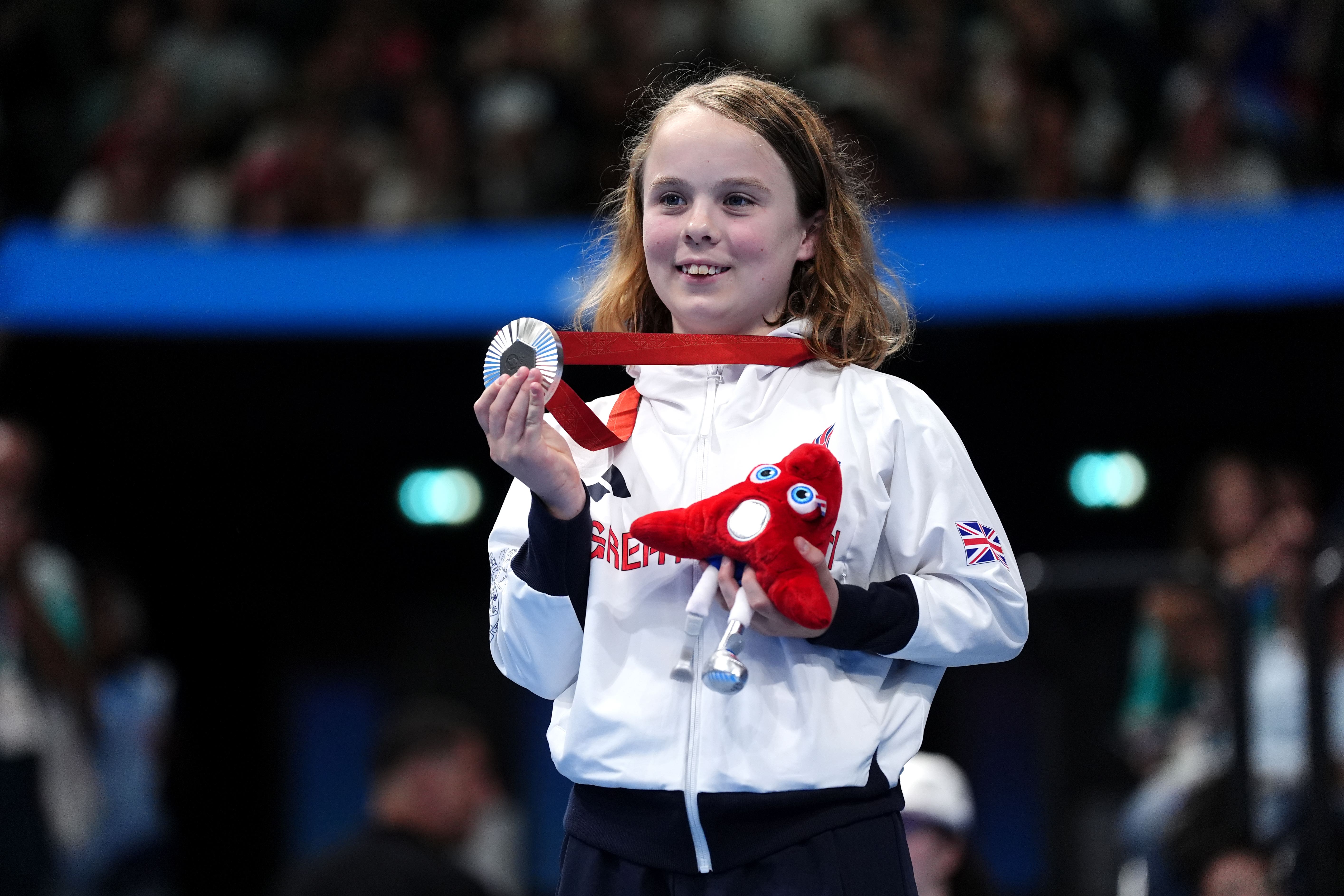 “As much as I wanted the gold, I’m really proud of myself” : Iona Winnifrith makes history at 13 years old by winning silver at the Paralympics